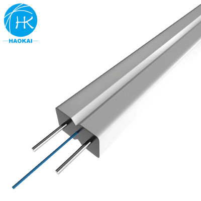 Steel Wire LSZH FTTH Drop Cable Indoor Drop Fiber Optic Cable GJXH G657a1