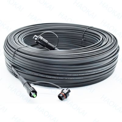 Outdoor FTTH Fiber Optic Patch Cord Mini SC APC Waterproof Connector