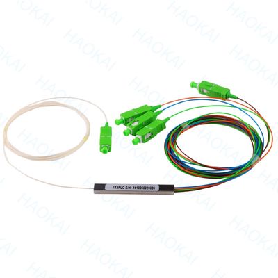 SC UPC APC LC Connector Optical Fiber Splitter Mini Steel Tube Fiber Optic Splitter Box