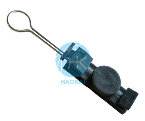 Klem Suspensi Plastik Ftth Outdoor Fiber Optic Klem Fitting Hardware Aksesoris