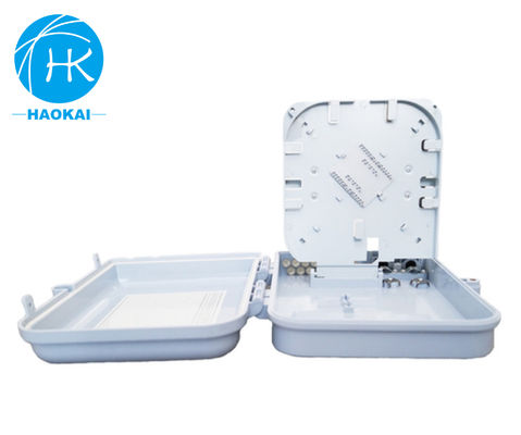 Waterproof Outdoor Fiber Optic Junction Box Plastik 16 inti FTTH Box