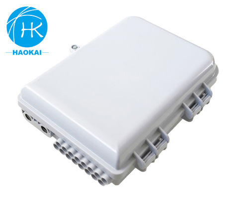 Waterproof Outdoor Fiber Optic Junction Box Plastik 16 inti FTTH Box