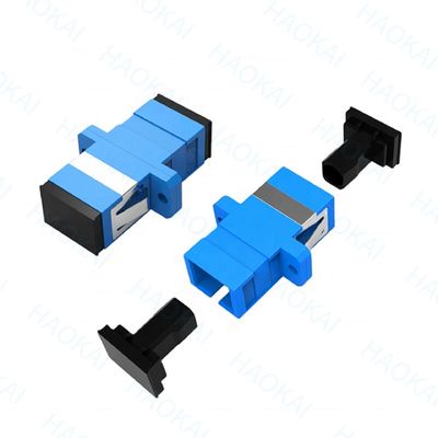 125um Fiber Fast Connector PVC SC UPC Adaptor Kerugian Penempatan Rendah