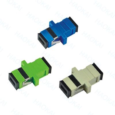 125um Fiber Fast Connector PVC SC UPC Adaptor Kerugian Penempatan Rendah