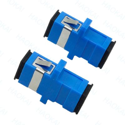 125um Fiber Fast Connector PVC SC UPC Adaptor Kerugian Penempatan Rendah