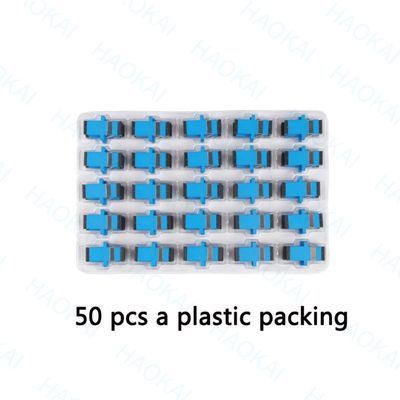 125um Fiber Fast Connector PVC SC UPC Adaptor Kerugian Penempatan Rendah