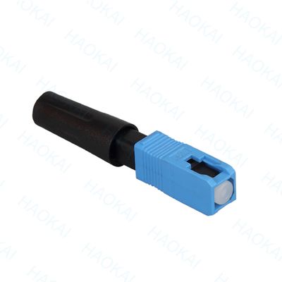 SC UPC Fiber Optic Fast Connector 0,9mm 2,0mm Single Mode SC Fiber Connector