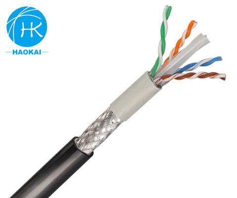 FTP CAT6 Kabel LAN Jacket Ganda Kabel Ethernet Luar 305m