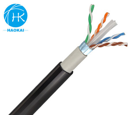 FTP CAT6 Kabel LAN Jacket Ganda Kabel Ethernet Luar 305m