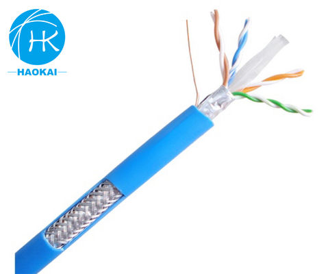 FTP CAT6 Kabel LAN Jacket Ganda Kabel Ethernet Luar 305m