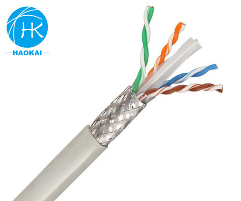 Kabel internet double jacket SFTP CAT6 305m Kabel LAN luar ruangan