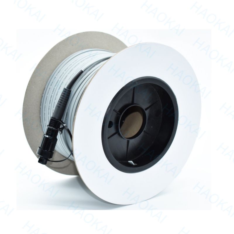 FTTH Tarik Keluar Tipe Mini SC APC Outdoor Drop Kabel Waterproof Fiber Patch Cord