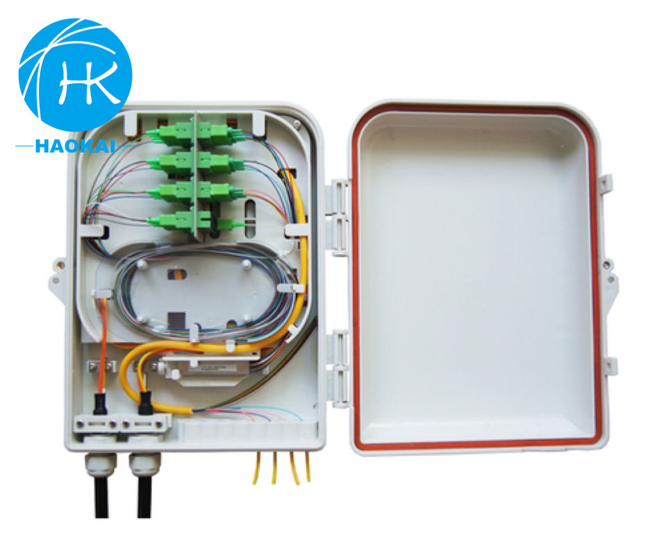 Airproof FTTH Box 16port Fiber Optical Wall Mount Distribution Box Splice Closure