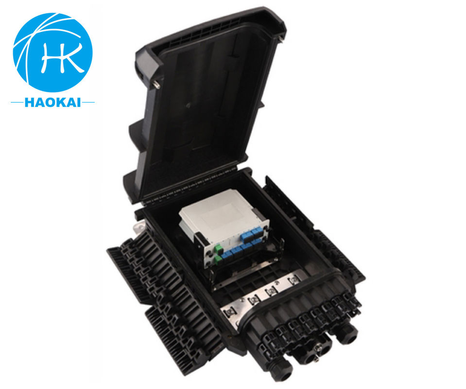 Outdoor Wall Pole Mounted FTTH Distribution Box Nap FDB Box Dengan PLC Splitter