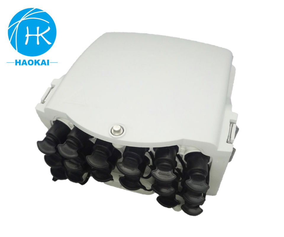 Waterproof Outdoor Fiber Optic Junction Box 16core 16ports FTTH Distribution Box
